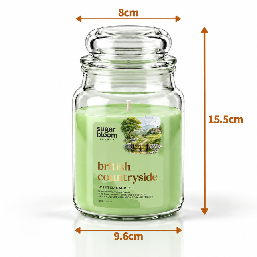 Sugar Bloom British Countryside Candle 510g