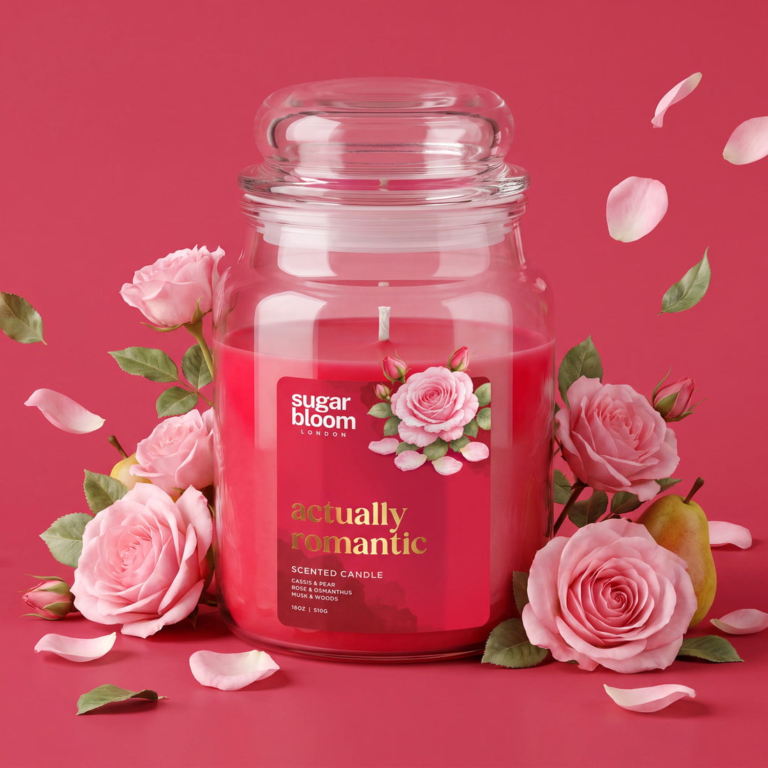 Sugar Bloom Actually Romantic Candle 510g
