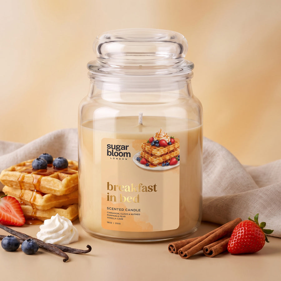Sugar Bloom Breakfast in Bed Candle 510g