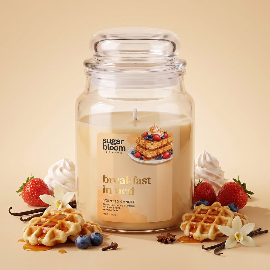 Sugar Bloom Breakfast in Bed Candle 510g