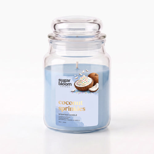 Sugar Bloom Coconut Sprinkles Candle 510g