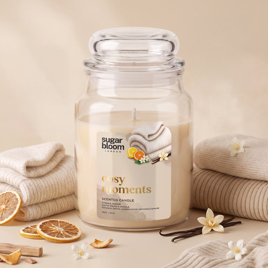 Sugar Bloom Cosy Moments Candle 510g