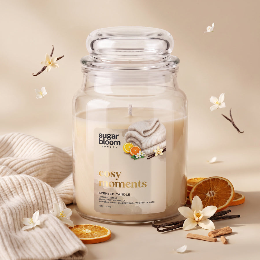 Sugar Bloom Cosy Moments Candle 510g