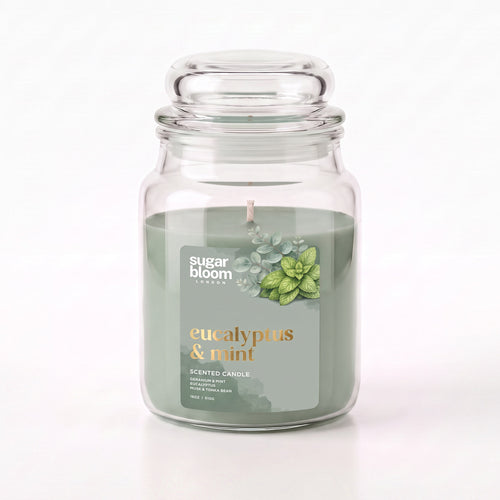 Sugar Bloom Eucalyptus & Mint Candle 510g