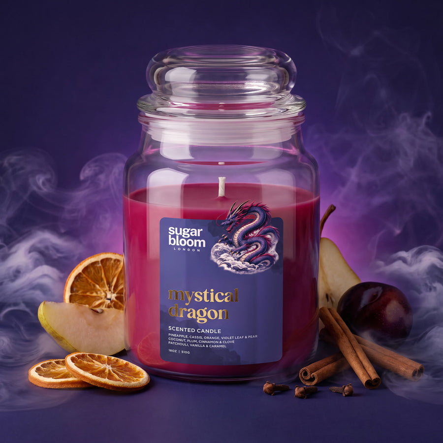 Sugar Bloom Mystical Dragon Candle 510g
