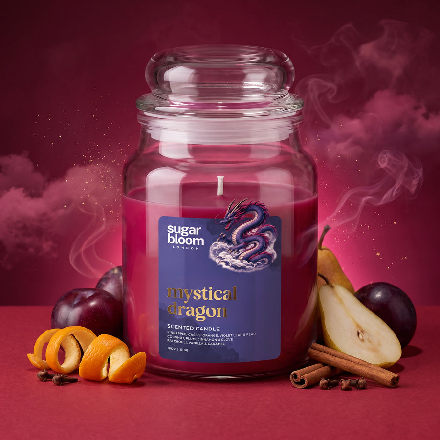 Sugar Bloom Mystical Dragon Candle 510g