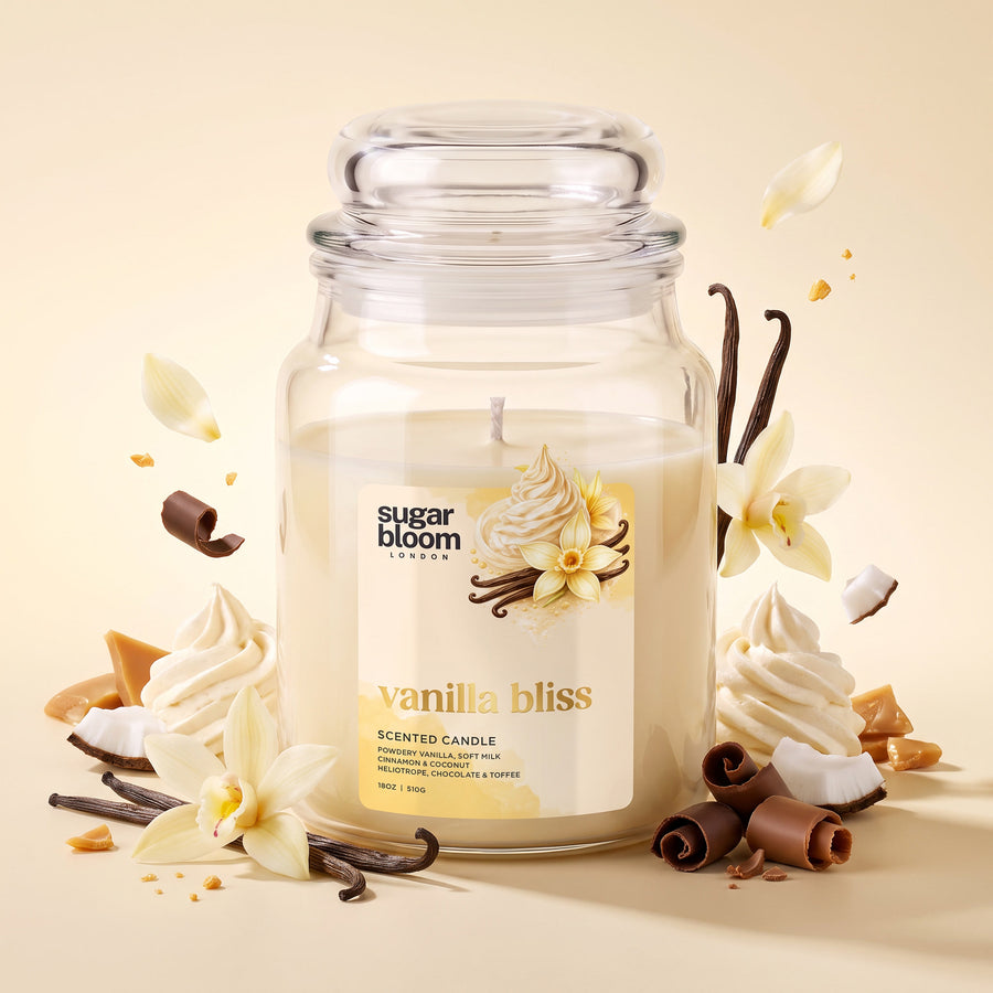 Sugar Bloom Vanilla Bliss Candle 510g