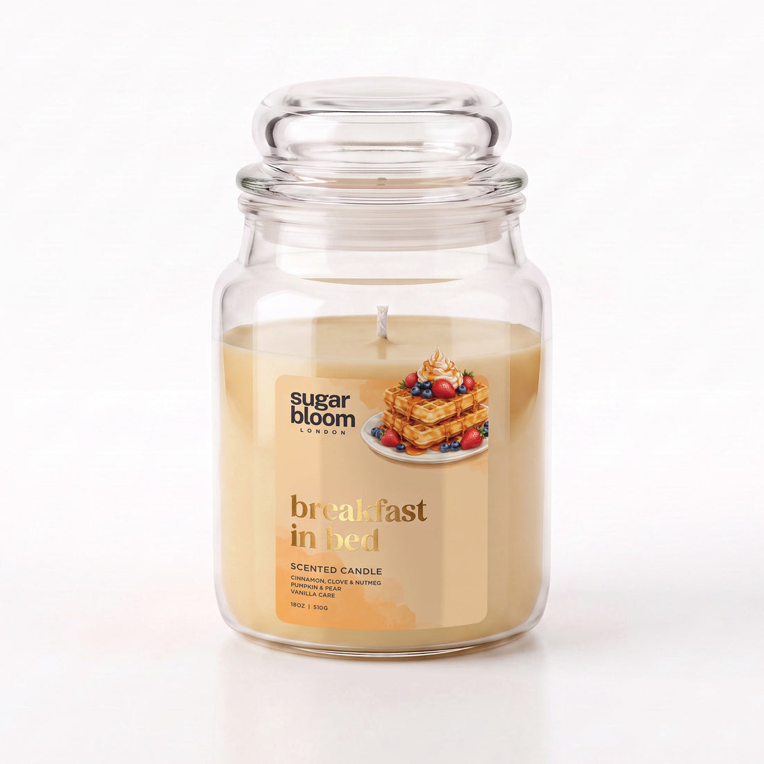 Sugar Bloom Breakfast in Bed Candle 510g