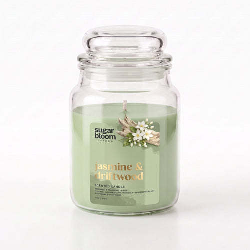 Sugar Bloom Jasmine & Driftwood Candle 510g