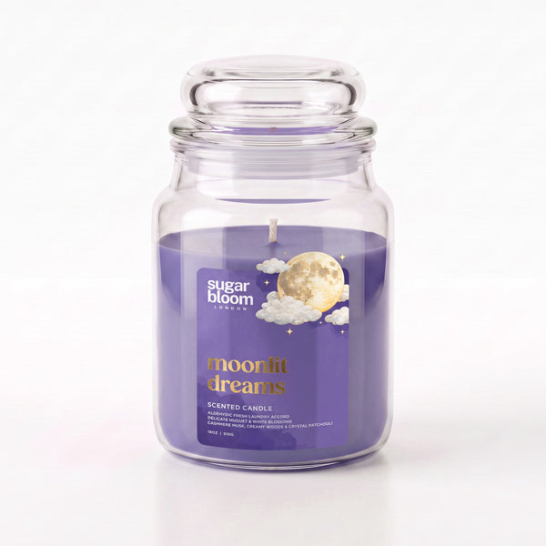 Sugar Bloom Moonlit Dreams Candle 510g