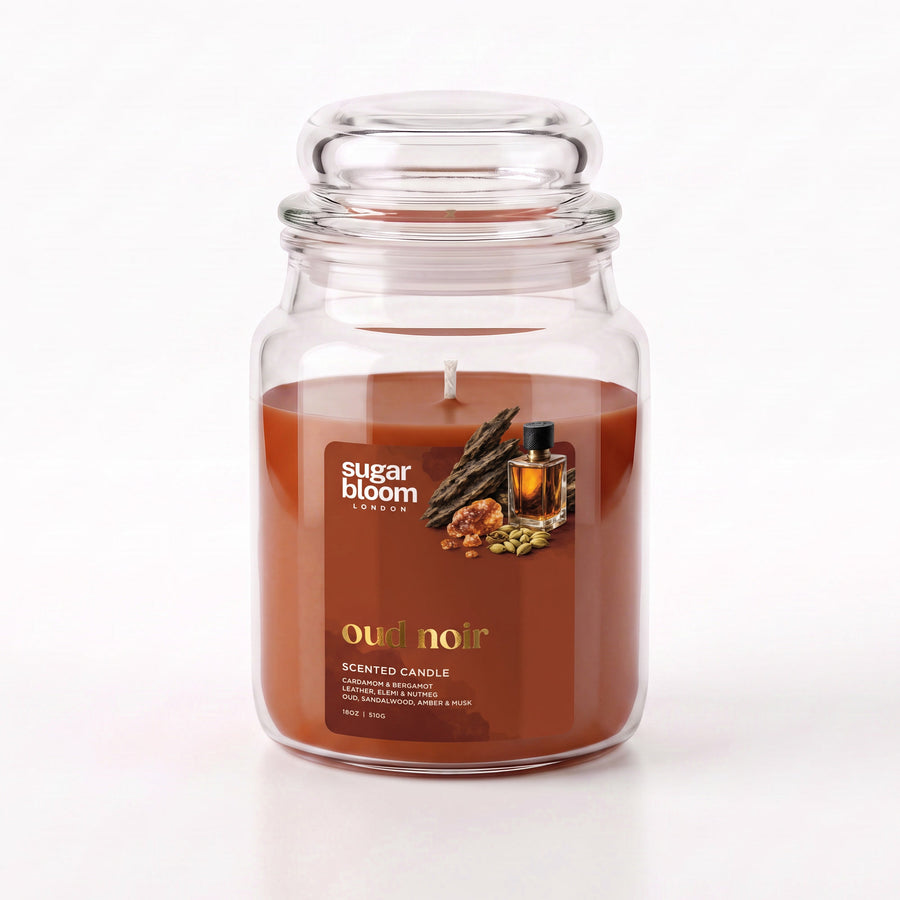 Sugar Bloom Oud Noir Candle 510g