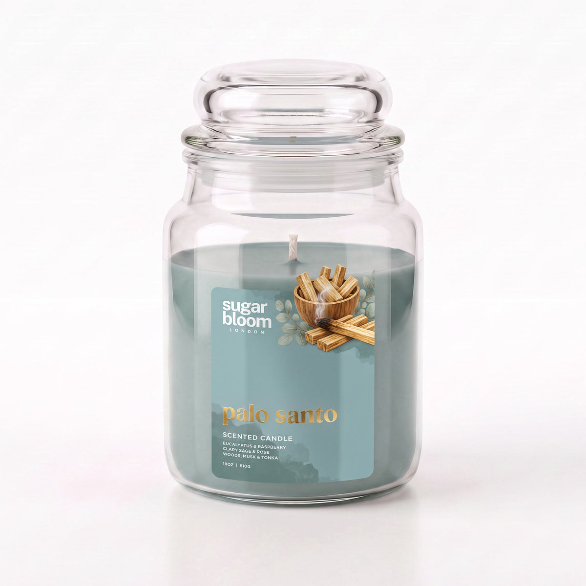Sugar Bloom Palo Santo Candle 510g