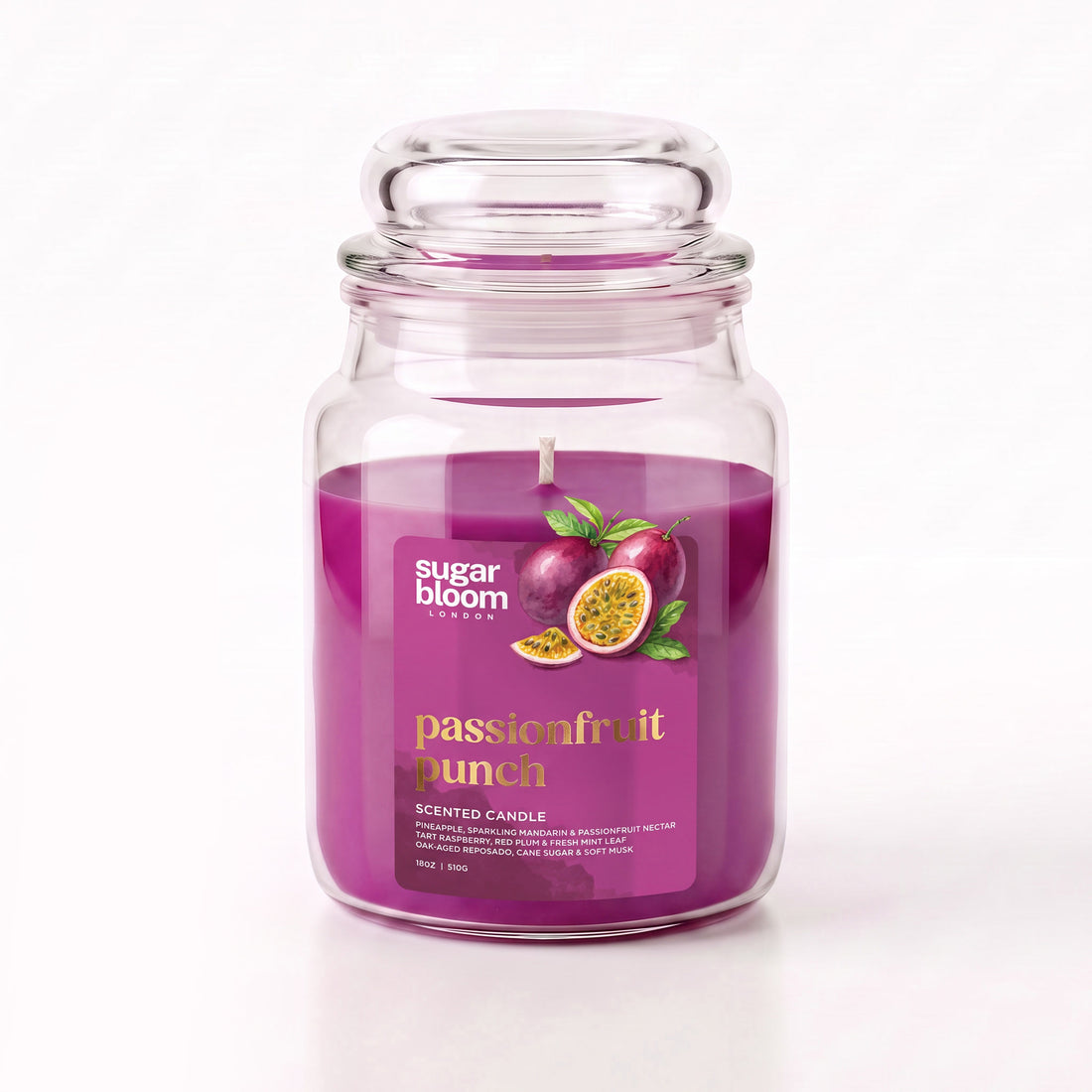Sugar Bloom Passionfruit Punch Candle 510g