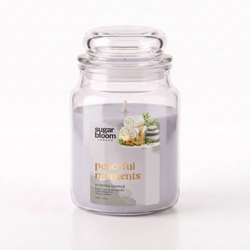 Sugar Bloom Peaceful Moments Candle 510g