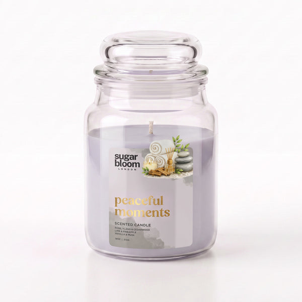 Sugar Bloom Peaceful Moments Candle 510g