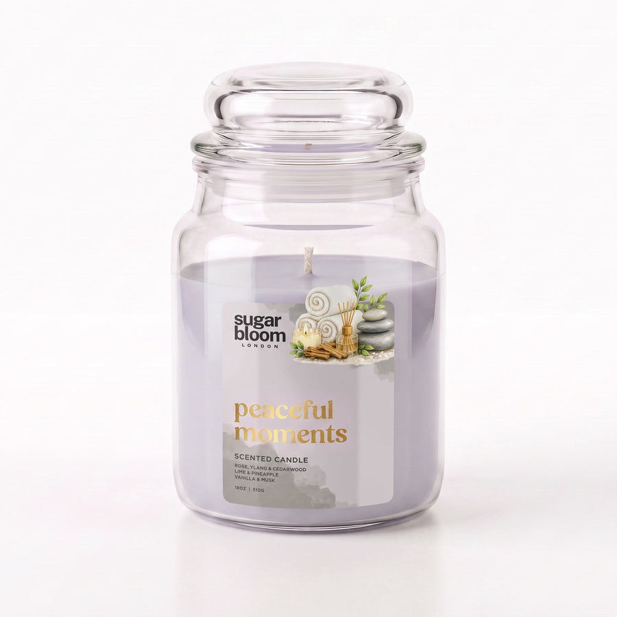 Sugar Bloom Peaceful Moments Candle 510g