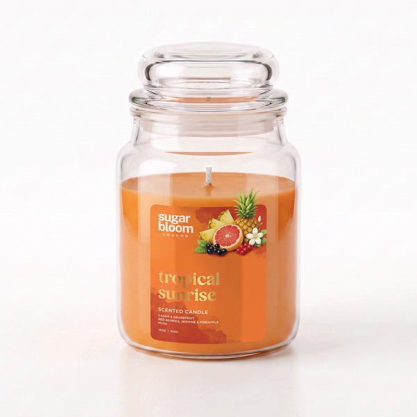 Sugar Bloom Tropical Sunrise Candle 510g