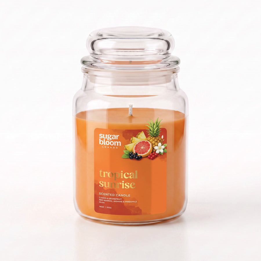 Sugar Bloom Tropical Sunrise Candle 510g