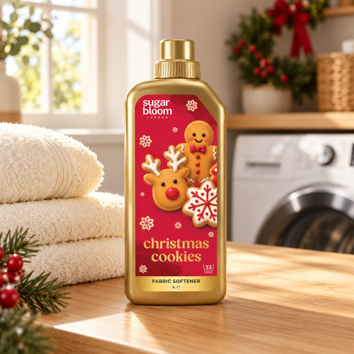 Sugar Bloom Fabric Softener Christmas Cookies 1L