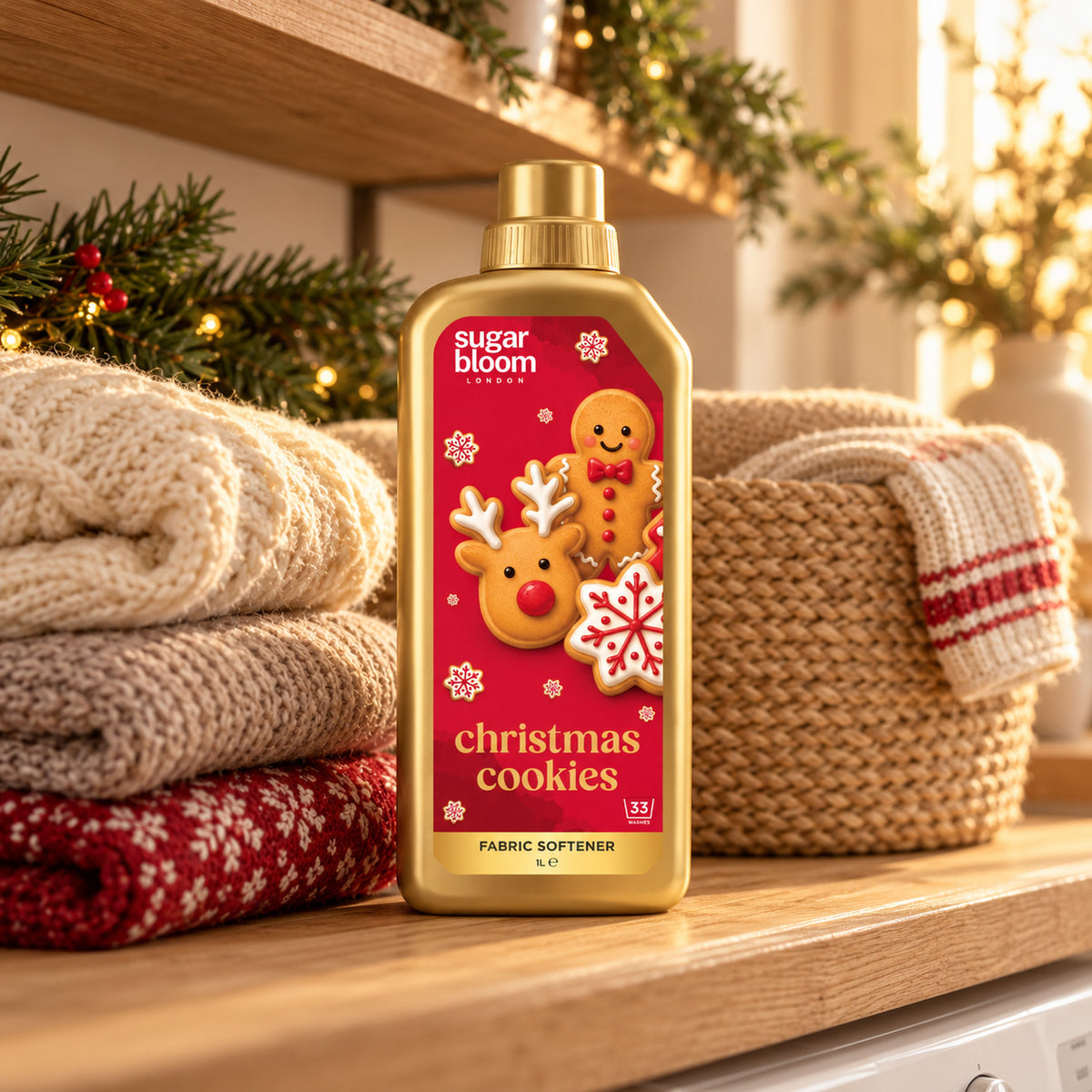 Sugar Bloom Fabric Softener Christmas Cookies 1L